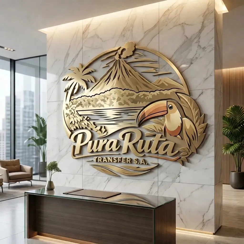 Pura Ruta Transfers branding